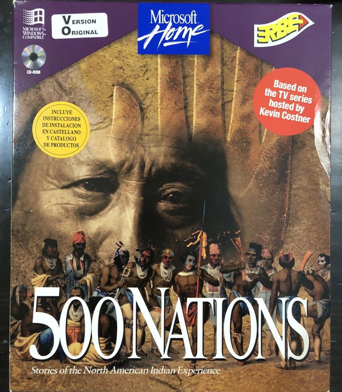 Microsoft 500 Nations Box Cover (1995)